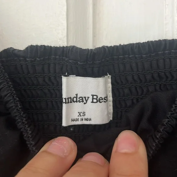 Aritzia strudel black poplin dress size XS - Picture 4 of 5